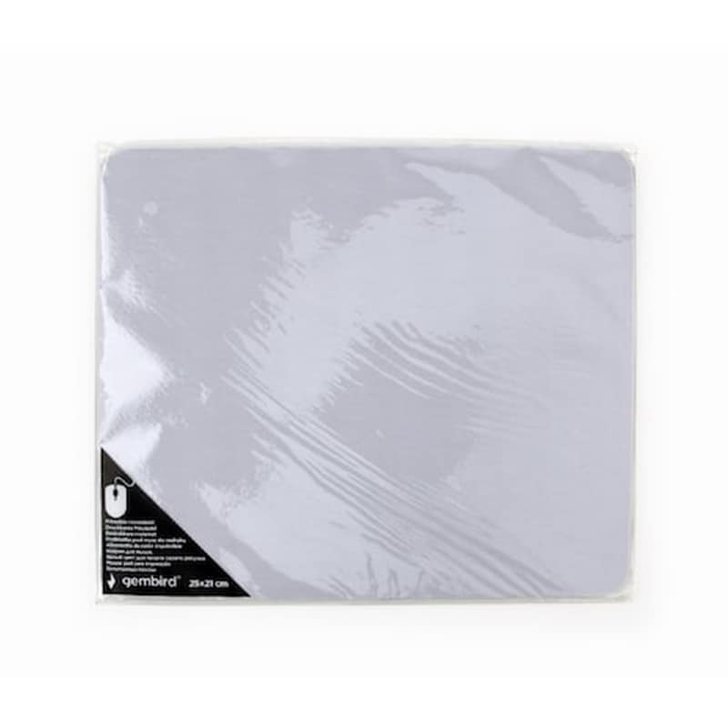 GEMBIRD Gembird MP-PRINT-M Mouse Pad 250mm Λευκό