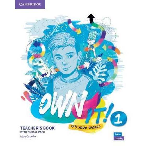 Own it! Level 1 Teacher's Book with Digital Resource Pack image 0