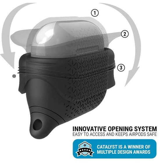 Θήκη Ακουστικών Catalyst Vibe για Apple Apple AirPods 3rd Gen - Black image 2