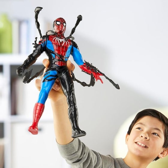 Hasbro Φιγούρα Marvel Spiderman Venomversus Liquid Shifter με Αξεσουάρ (27cm) image 6