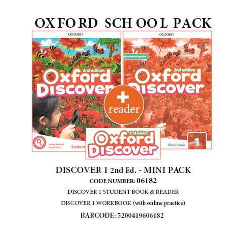 Discover 1 (II ed) MINI PACK (+READER) -06182