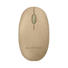Alcatroz Pebble Air Duo Ασύρματο Bluetooth Ποντίκι Κίτρινο