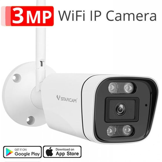 Ασύρματη IP Camera Vstarcam CS58 3MP Full HD+ Dome με WiFi & Αδιάβροχη προστασία image 0