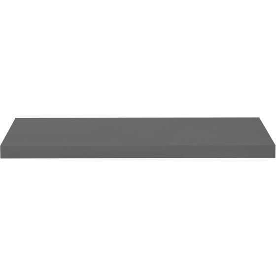Ράφια Τοίχου VidaXLαπό MDF 80x23.5x3.8 cm 4 Τμχ - Γκρι image 3