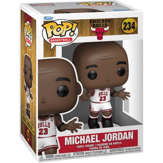 Funko Pop! Basketball: Chicago Bulls - Michael Jordan (Shrug) #234 Vinyl Figure image 1