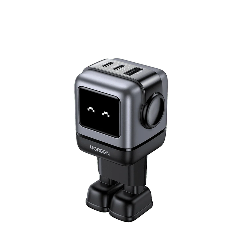 Φορτιστής Πρίζας UGreen Uno Charger USB-C/USB-A 65W - Black