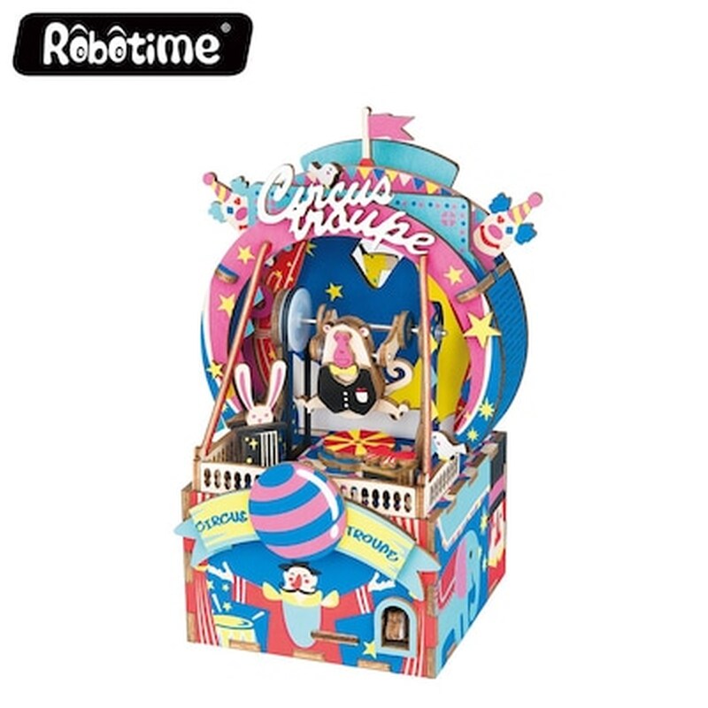 Robotime Diy Music Box Amusement Park Κωδ. Amd41