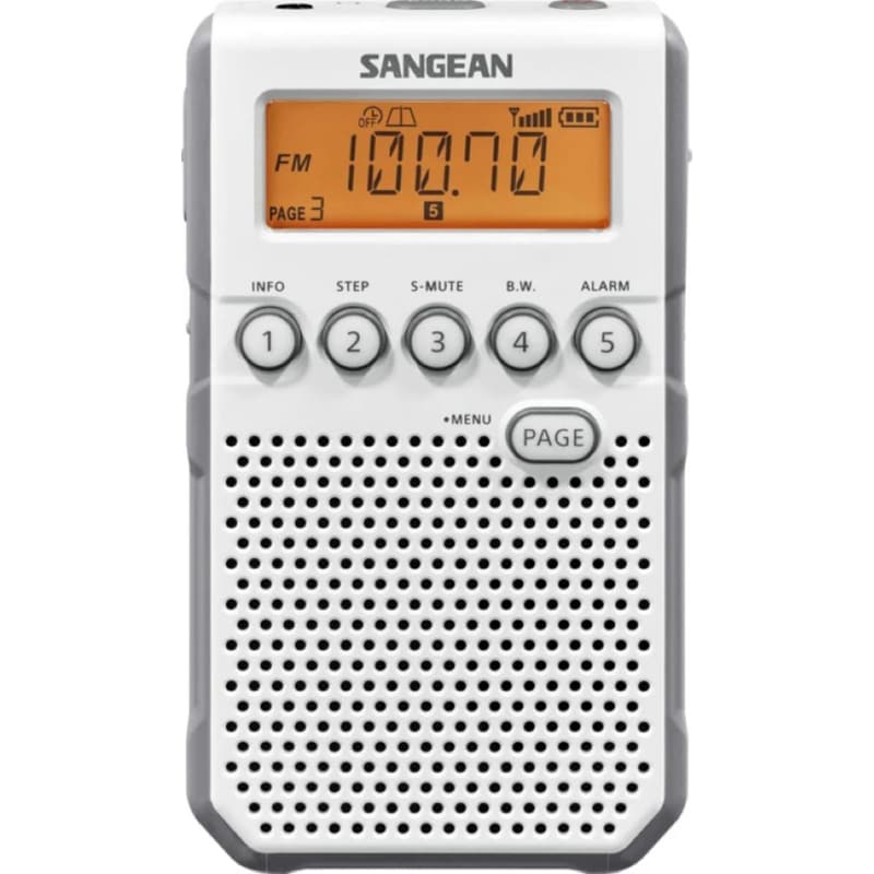 Φορητό Ραδιόφωνο Sangean DT-800W - Λευκό