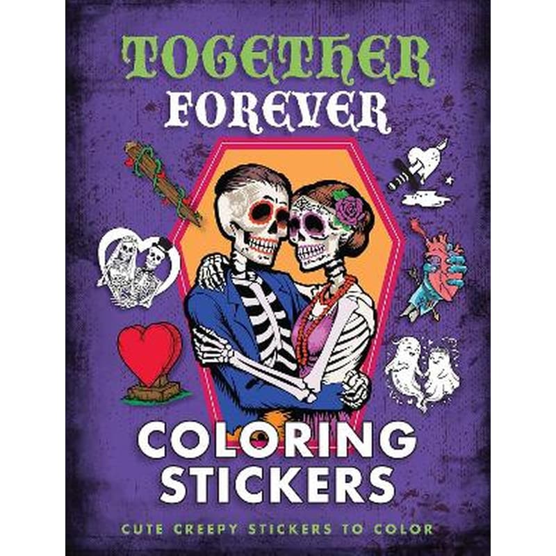 Together Forever Coloring Stickers