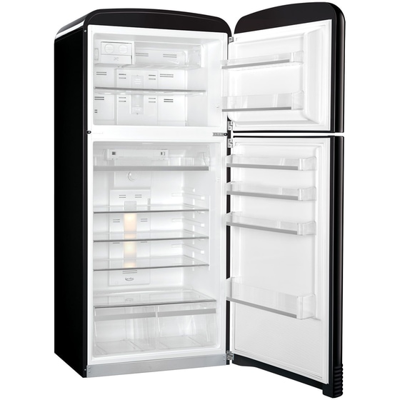SMEG FAB50RBL5 524 Lt Μαύρο Δίπορτο Ψυγείο image 3