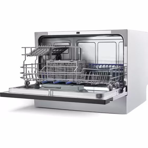 MIDEA MDWTT0602MW-W για 6 Σερβίτσια Λευκό Πλυντήριο Πιάτων image 1
