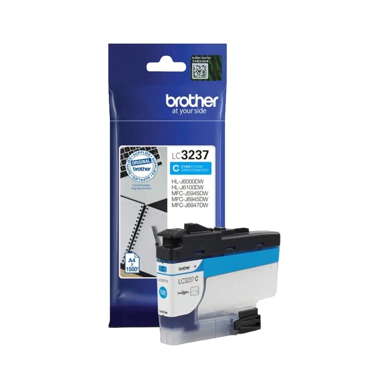 Brother LC-3237C Κυανό Μελάνι Εκτυπωτή SC