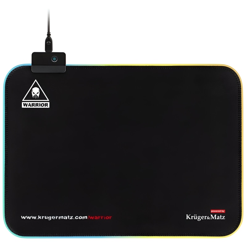 KRUGER&MATZ Krugermatz Warrior KM0766 Mouse Pad Medium 350mm Μαύρο