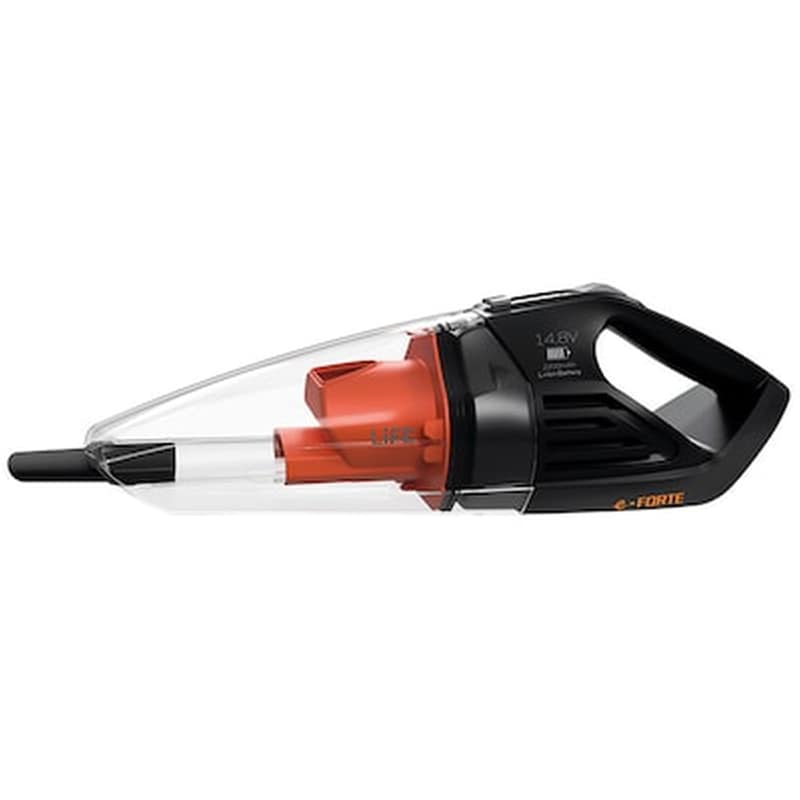 LIFE LIFE E-FORTE 14.8 V 0.7 lt Μαύρο Σκουπάκι Χειρός