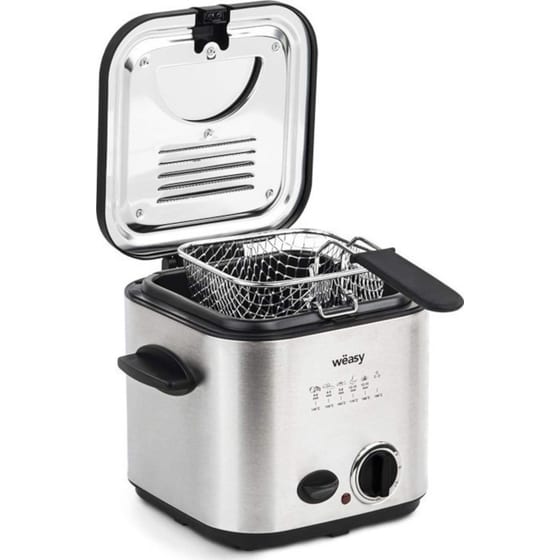 WEASY TB600 840 W 1.2 L Ασημί Φριτέζα Λαδιού image 1