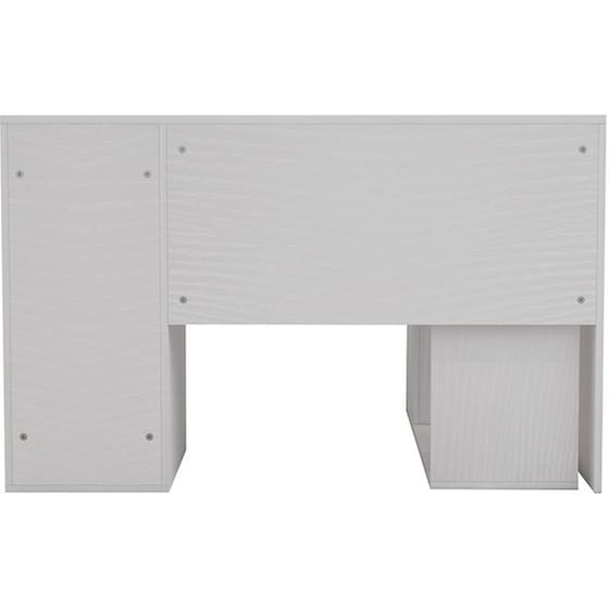 Γραφείο Γωνιακό Polina Pakoworld Λευκό 120x100x75εκ – 230-000016 image 4