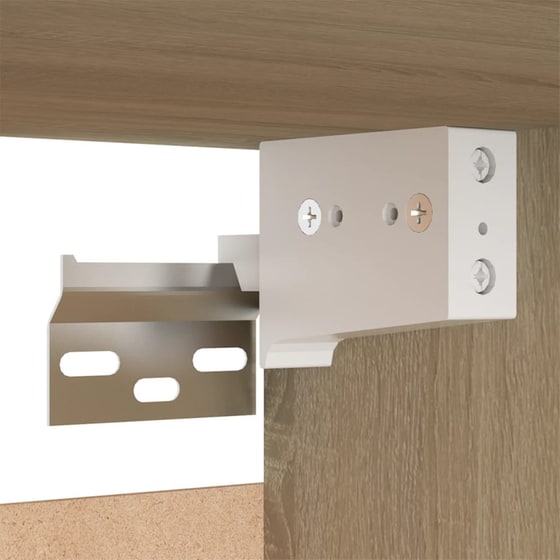 Έπιπλο Τηλεόρασης VidaXL από Μοριοσανίδα 30.5x30x60cm - Μπεζ image 9