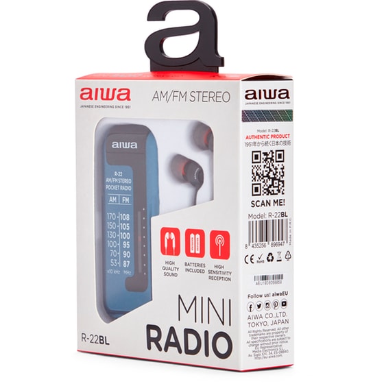 Φορητό Radio Aiwa R-22BL - Μπλε image 5