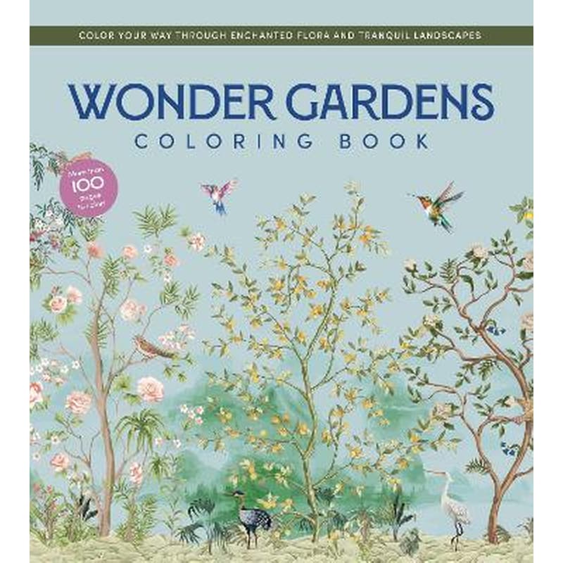 Wonder Gardens Coloring Book