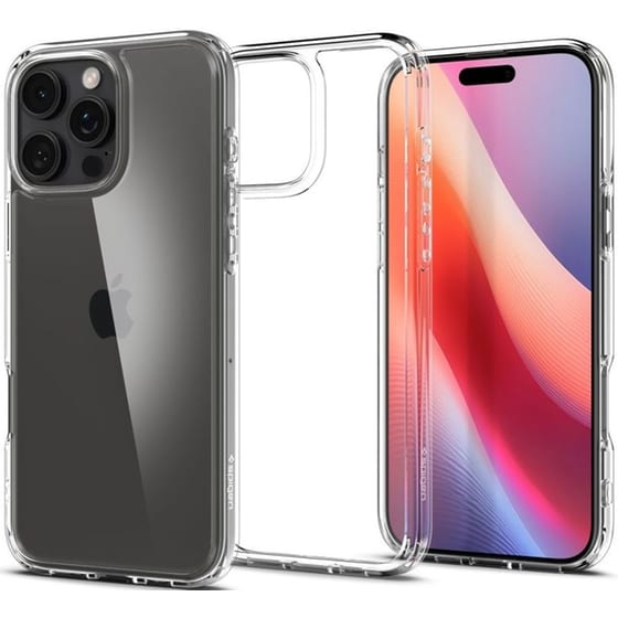 Θήκη Apple iPhone 16 Pro - Spigen Ultra Hybrid Σκληρή - Crystal Clear (ACS08121) image 0