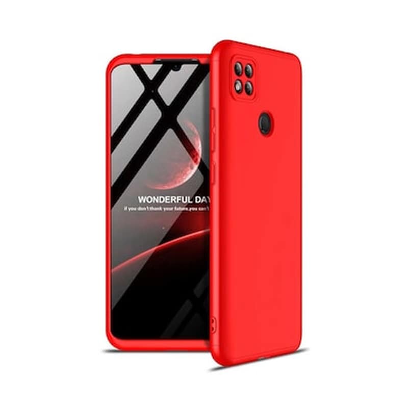 GKK Θήκη Xiaomi Redmi 9C - Gkk 360 Full Body Protection - Red