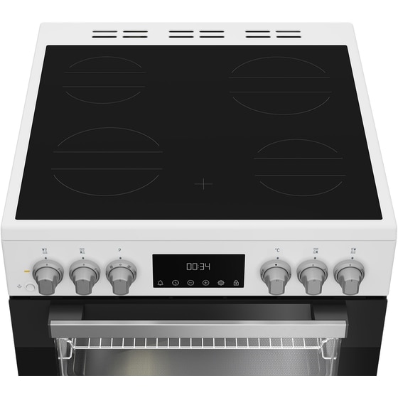 WHIRLPOOL W6V8LCSW 72 Lt Λευκό Ηλεκτρική Κουζίνα Κεραμική image 5