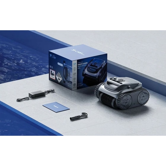 BUBLUE Bubot 700P  4 L Μαύρο Σκούπα Ρομπότ Πισίνας image 1