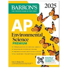 AP Environmental Science Premium, 2025: 5 Practice Tests + Comprehensive Review + Online Practice