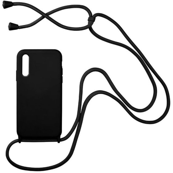 Θήκη Samsung Galaxy A70/Galaxy A70s - Sonique Carryhang Με Κορδόνι - Μαύρο image 0