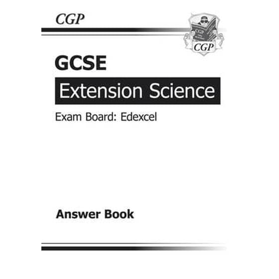 GCSE Further Additional (Extension) Science Edexcel Answers (for Workbook) (A*-G Course) image 0