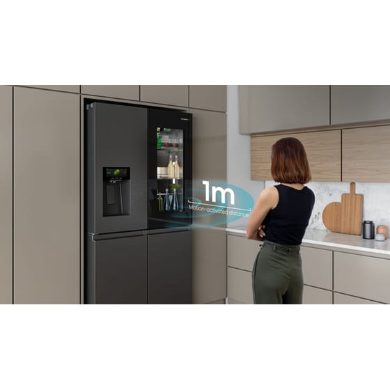 HISENSE RQ600P7SKE Multi Air Flow 615 Lt Μαύρο Ψυγείο Ντουλάπα image 5