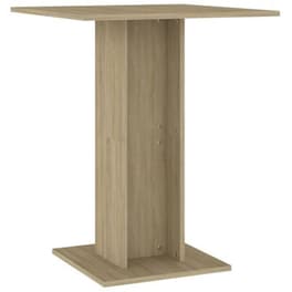 Τραπέζι Bistro Vidaxl από Μοριοσανίδα 60x60x75 cm - Sonoma/Δρυς