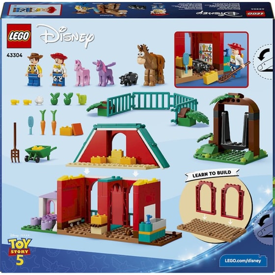 LEGO® ǀ Disney and Pixar Toy Story 5 Ράντσο Αλόγων του Μπλέιζ (43304) image 8