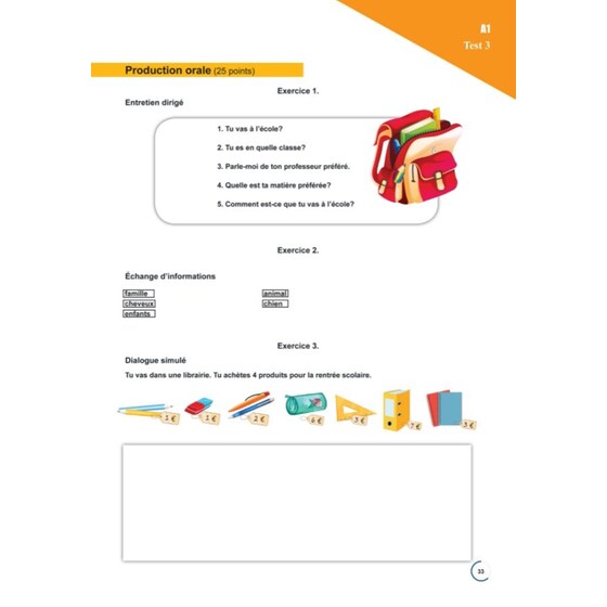 Tests A1 (10 tests complets DELF A1) image 4