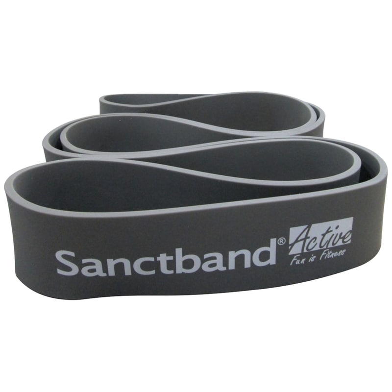 Λάστιχο Αντίστασης Amila Sanctband Active Super Loop Band Πολύ Σκληρό+ 104×5.71 cm - Μαύρο