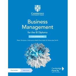BUSINESS MANAGEMENT FOR THE IB DIPLOMA C