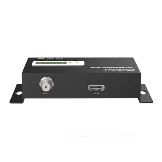 Mini Διαμορφωτής Edision HD 07-06-0010 DVB-T VHF/UHF - Μαύρος image 3