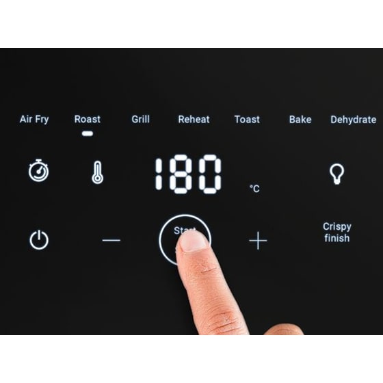 TEFAL EY8328E0 INFRARED με Αποσπώμενο Κάδο 2000 W 7 L Μαύρο Φριτέζα Αέρος image 7