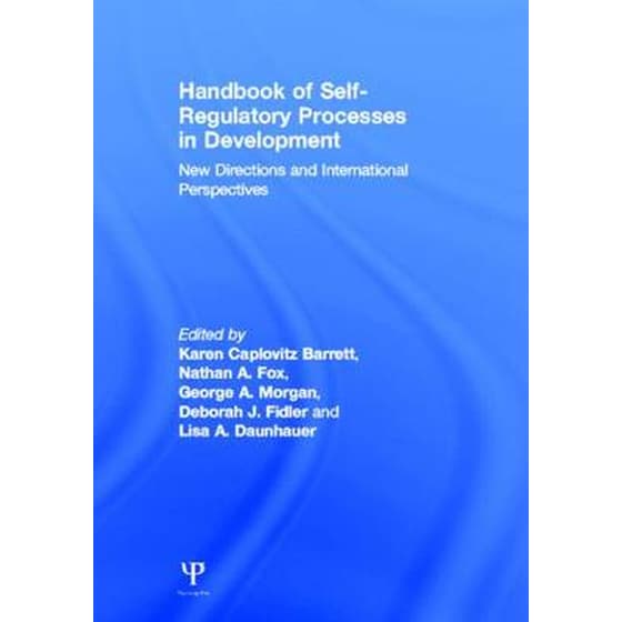 Handbook Of Self-Regulatory Processes In Development image 0
