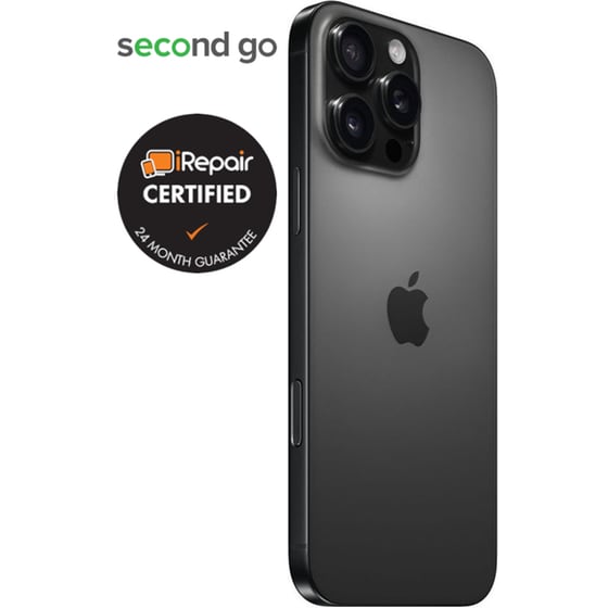 Μεταχειρισμένο Apple iPhone 16 Pro Max 256GB Black Titanium second go Certified by iRepair image 3