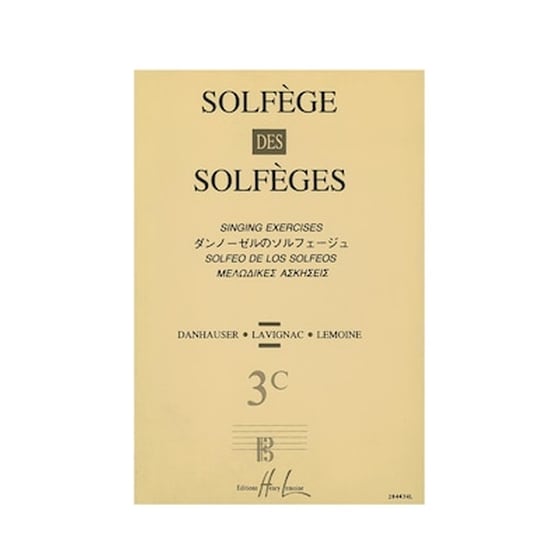 Solfege Des Solfeges, Vol.3c image 1