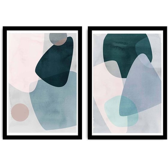 Μοντέρνα Κάδρα 24Mall Αφηρημένο Σχέδιο 74x51 cm image 0