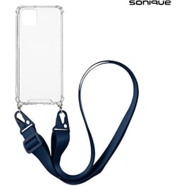 Θήκη Apple iPhone 11 Pro Max - Sonique με Strap Armor Clear - Μπλε