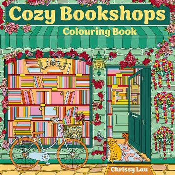 Cozy Bookshops: Colouring Book image 0