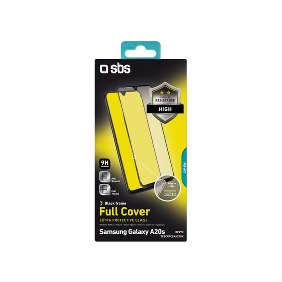 Προστατευτικό οθόνης Samsung Galaxy A20S - Sbs Full Glass Cover image 1