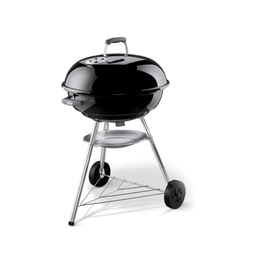 Ψησταρία Κάρβουνου WEBER COMPACT KETTLE Στρογγυλή Μαύρo