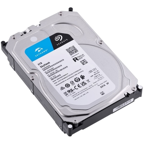 Seagate SkyHawk +Rescue 6TB HDD Σκληρός Δίσκος 3.5" SATA III με 256MB Cache για Desktop / Καταγραφικό ST6000VX009 image 4
