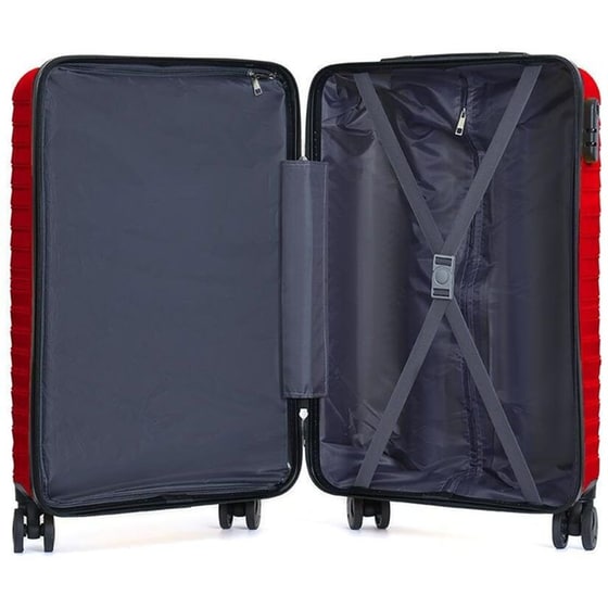 Σετ Βαλίτσες&nbsp;Amber&nbsp;Κόκκινο image 5