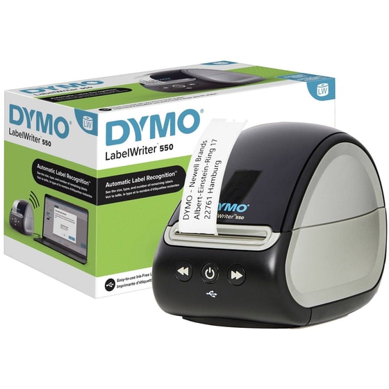 Dymo LabelWriter 550 Direct Thermal Εκτυπωτής Ετικετών (2112722) image 1