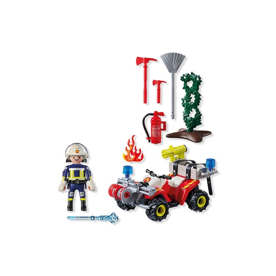 Playmobil Πυροσβέστης με Γουρούνα (71825) image 2